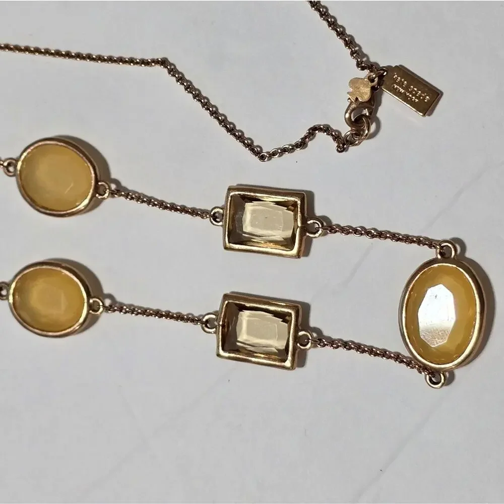 KATE SPADE New York Rose Gold Long Necklace‎